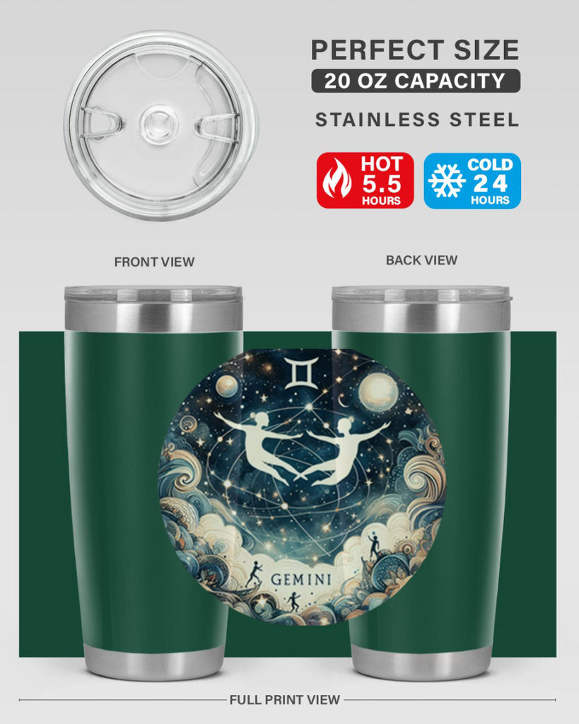 gemini 249#- zodiac- Tumbler