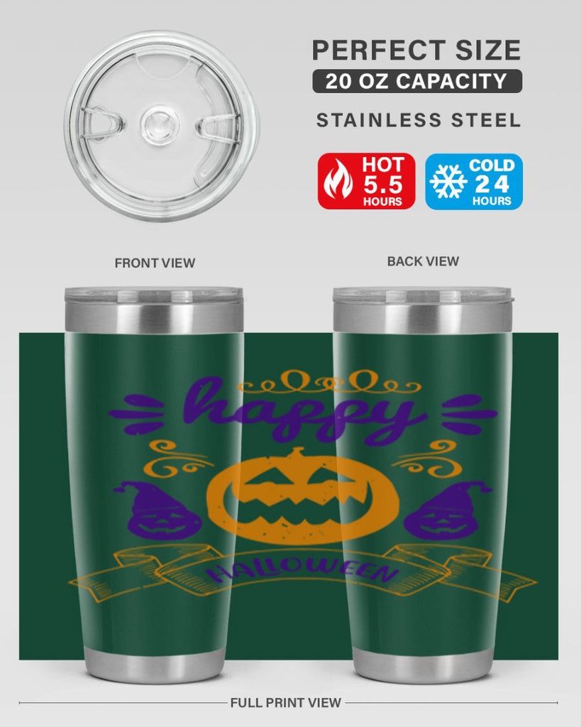 happy halloween 154#- halloween- Tumbler
