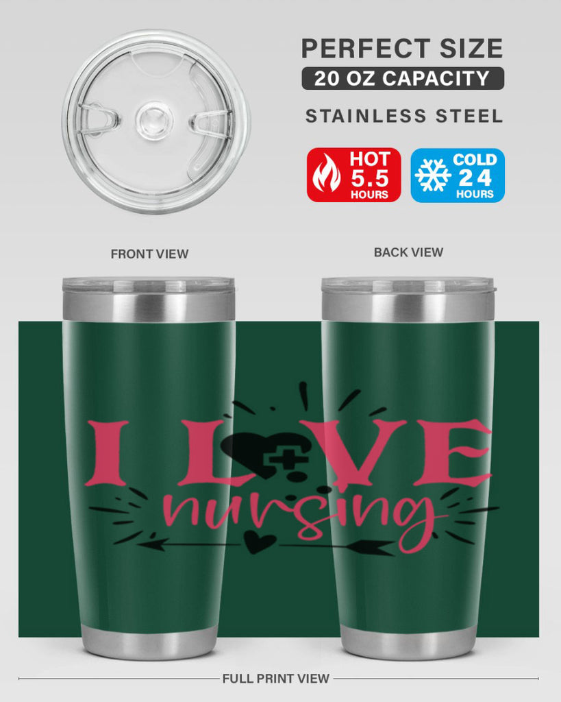 i love nursing Style Style 174#- nurse- tumbler