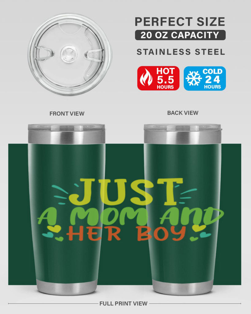 just a mom and her girl 391#- mom- Tumbler