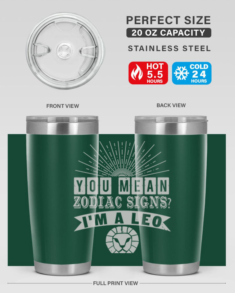 leo 309#- zodiac- Tumbler