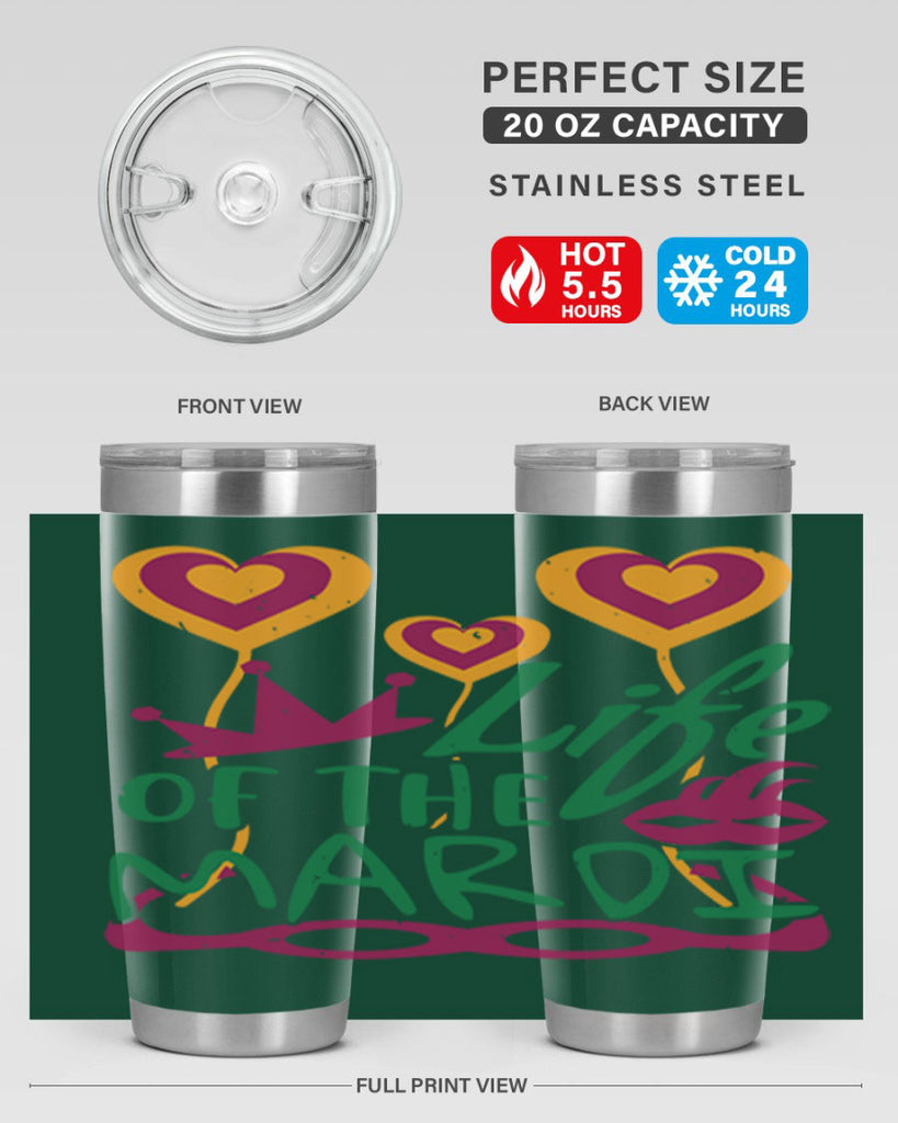 life of the mardi 49#- mardi gras- Tumbler