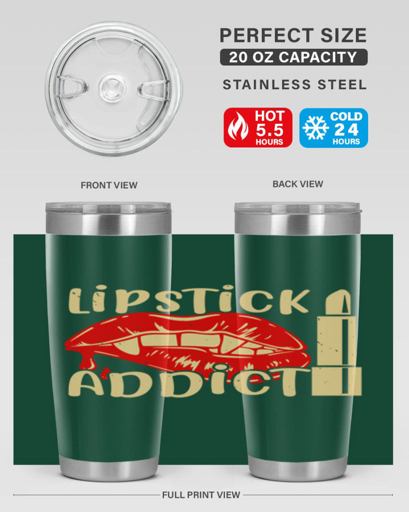 lipstick addict Style 197#- make up- Tumbler