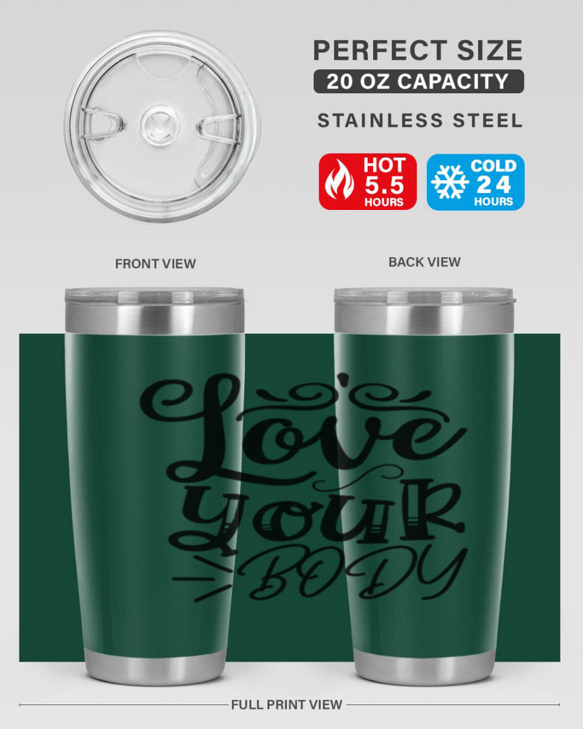 love your body 30#- gym- Tumbler