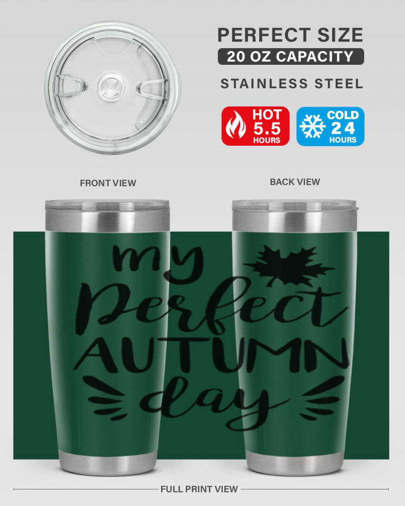 my perfect autumn day 437#- fall- Tumbler