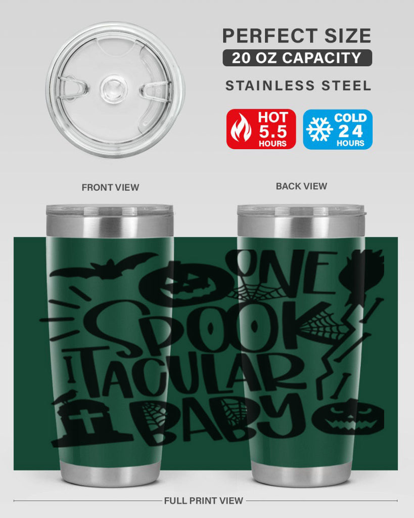 one spooktacular baby 39#- halloween- Tumbler