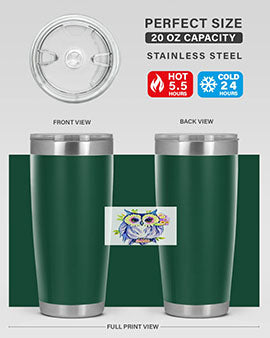 owl 10#- owl- Tumblers