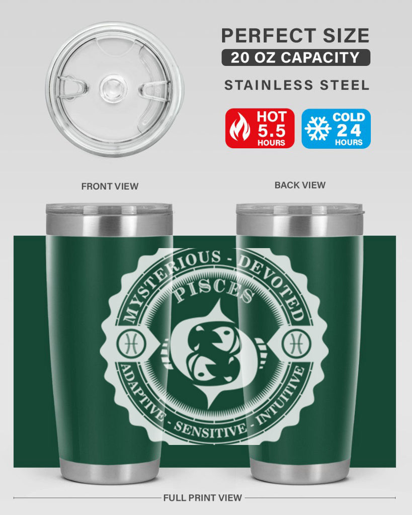 pisces 50#- zodiac- Tumbler