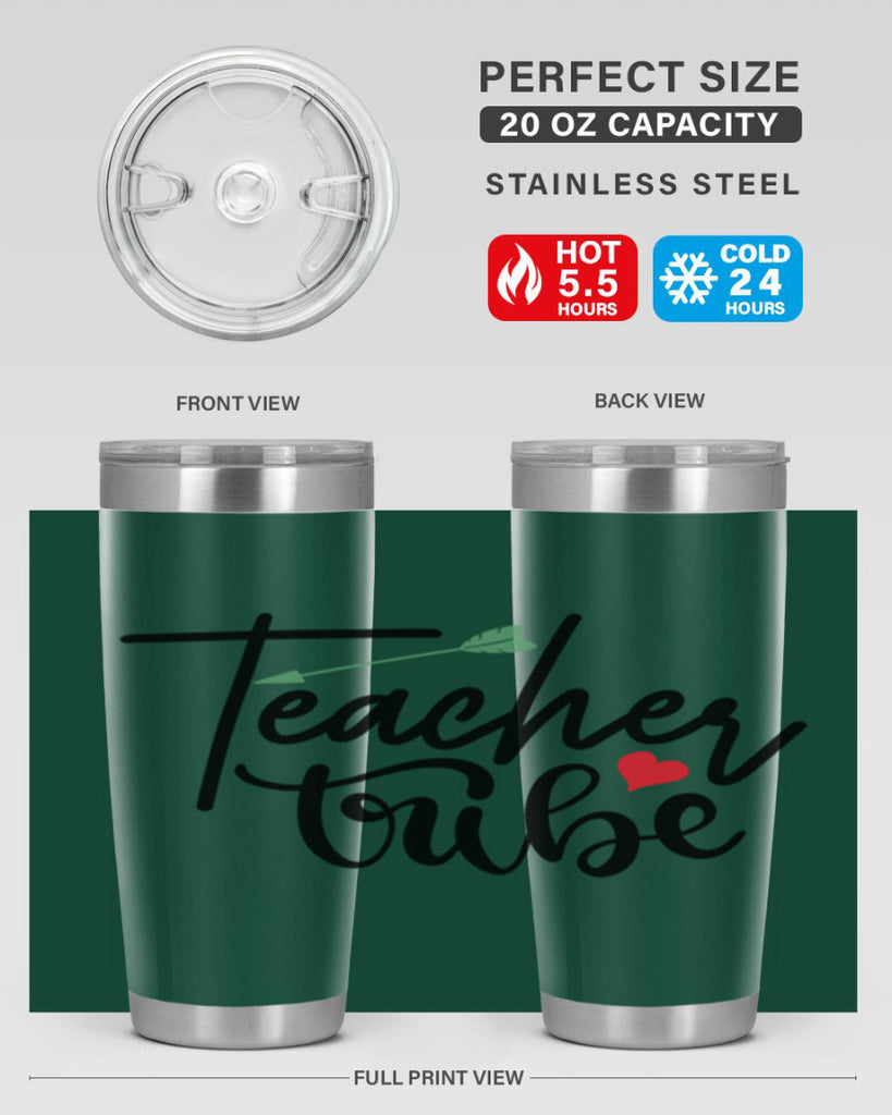 teacher tribe Style 200#- teacher- tumbler