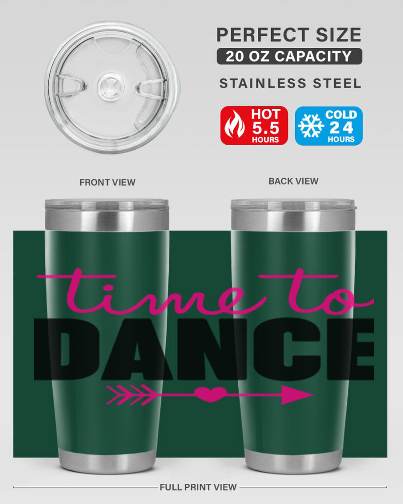 time to dance 83#- ballet- Tumbler