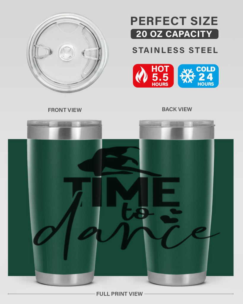 time to dance 84#- ballet- Tumbler