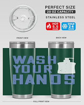 wash your hands Style 13#- corona virus- Tumbler