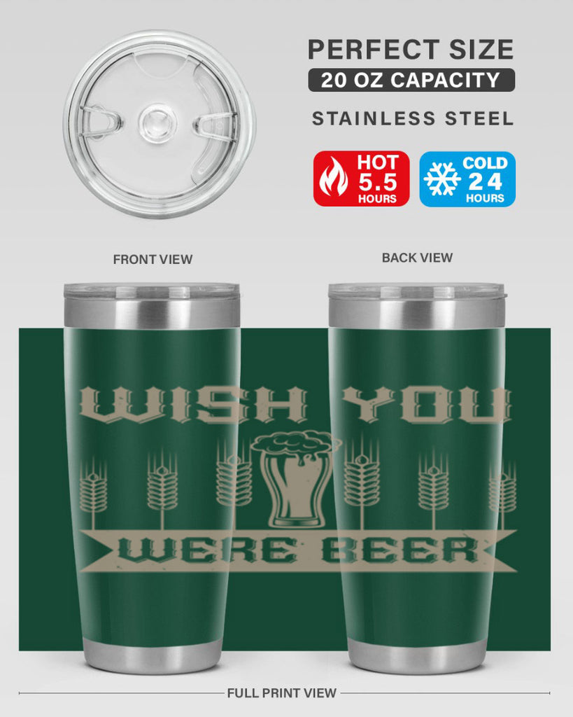 wish you were beerr 1#- beer- Tumbler