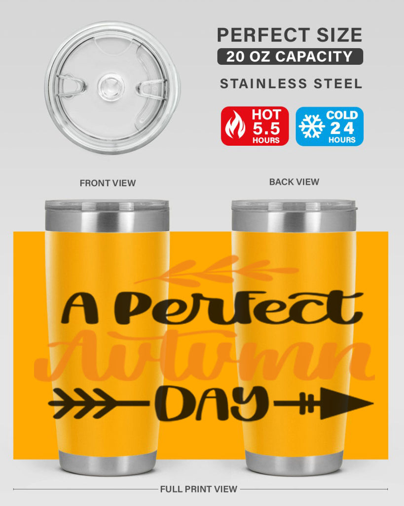 A Perfect Autumn Day 470#- fall- Tumbler