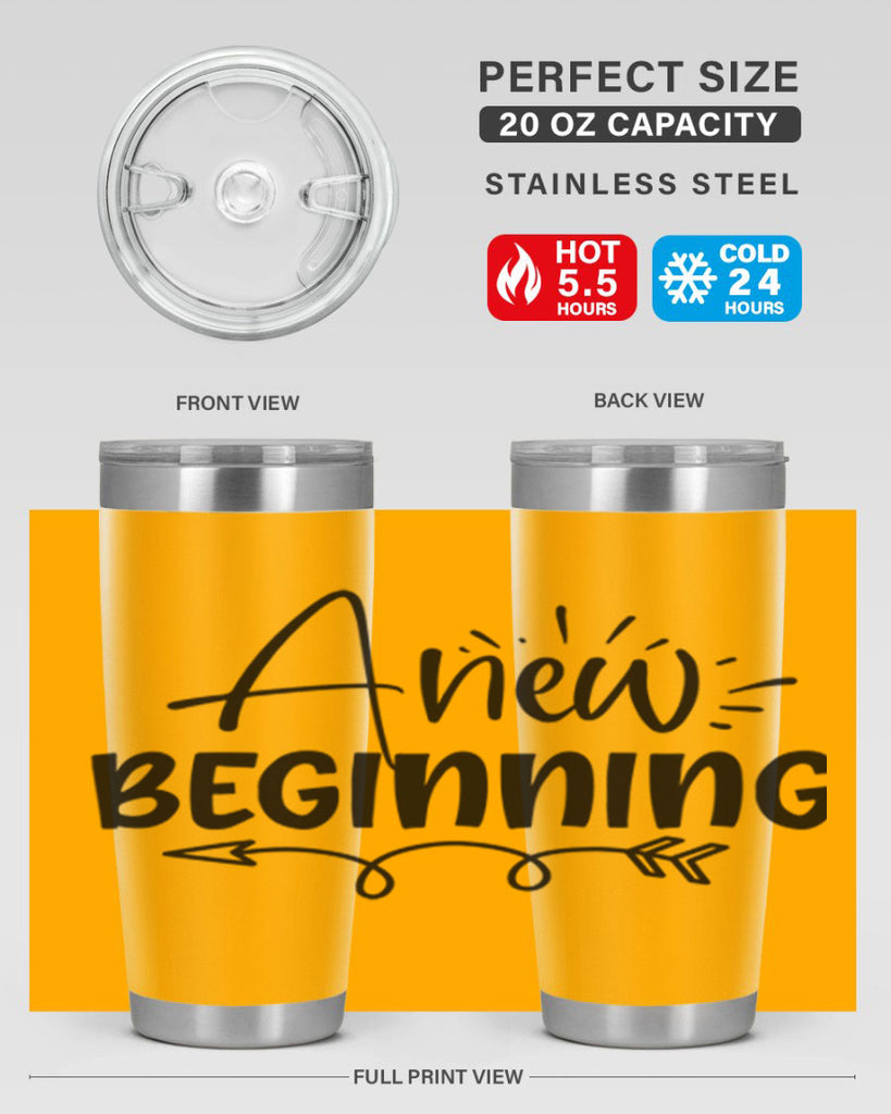 A new beginning 1#- spring- Tumbler
