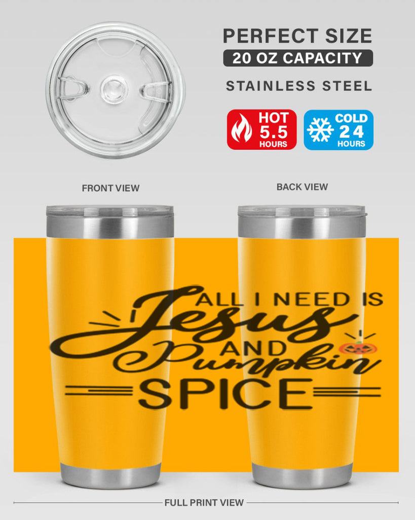 AllineedisJesus 6#- fall- Tumbler