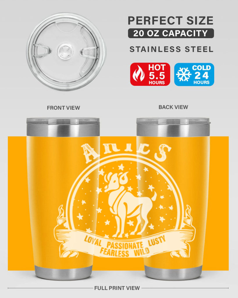 Aries 2#- zodiac- Tumbler