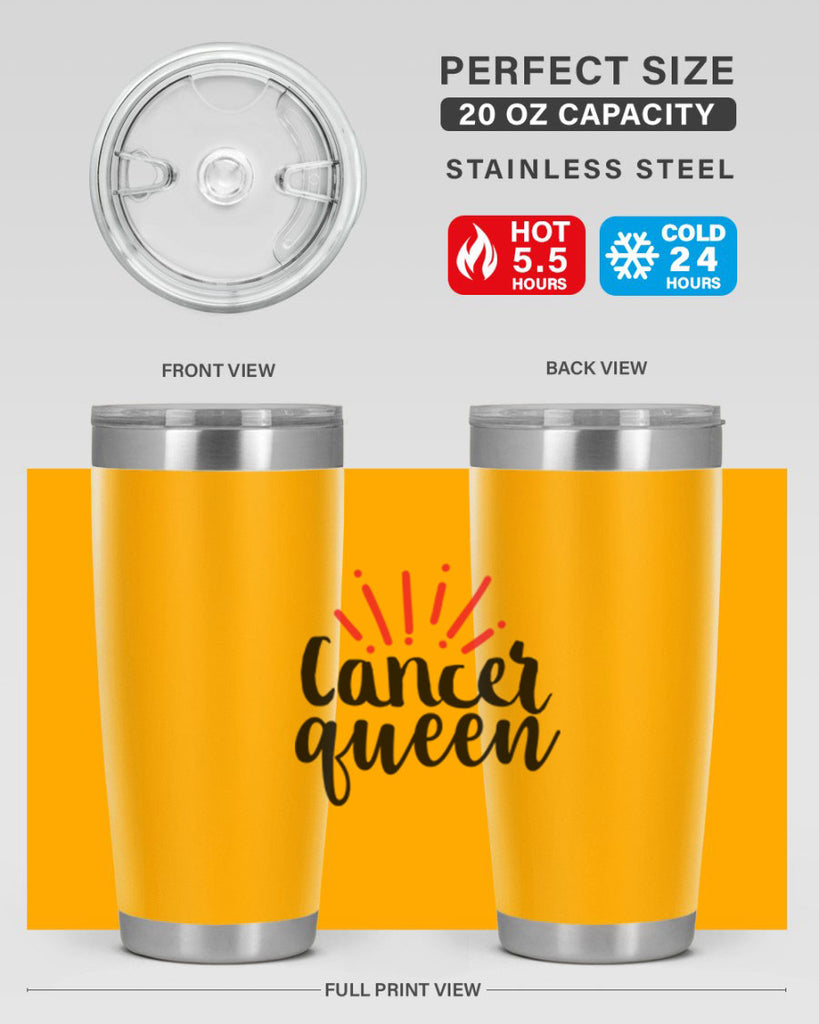 Cancer queen 149#- zodiac- Tumbler