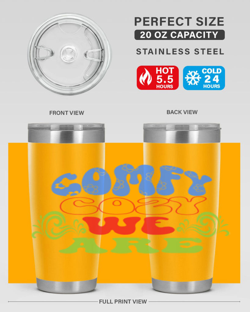Comfy cozy we are 58#- winter- Tumbler