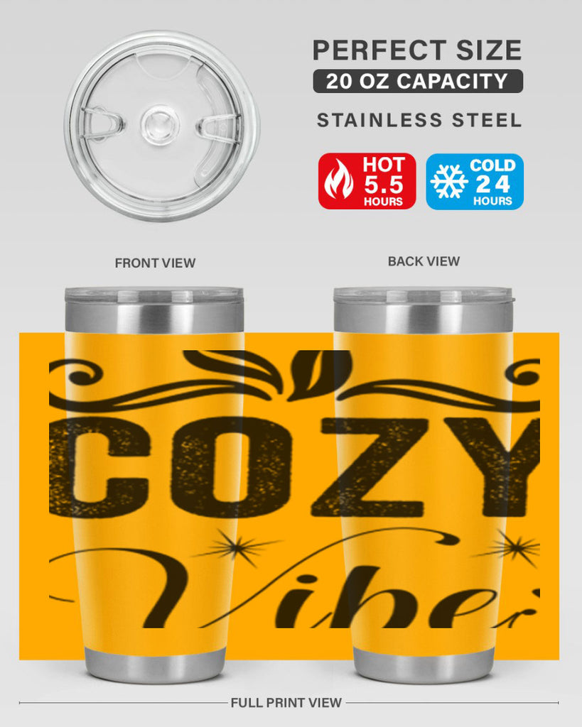 Cozy Vibes 77#- winter- Tumbler