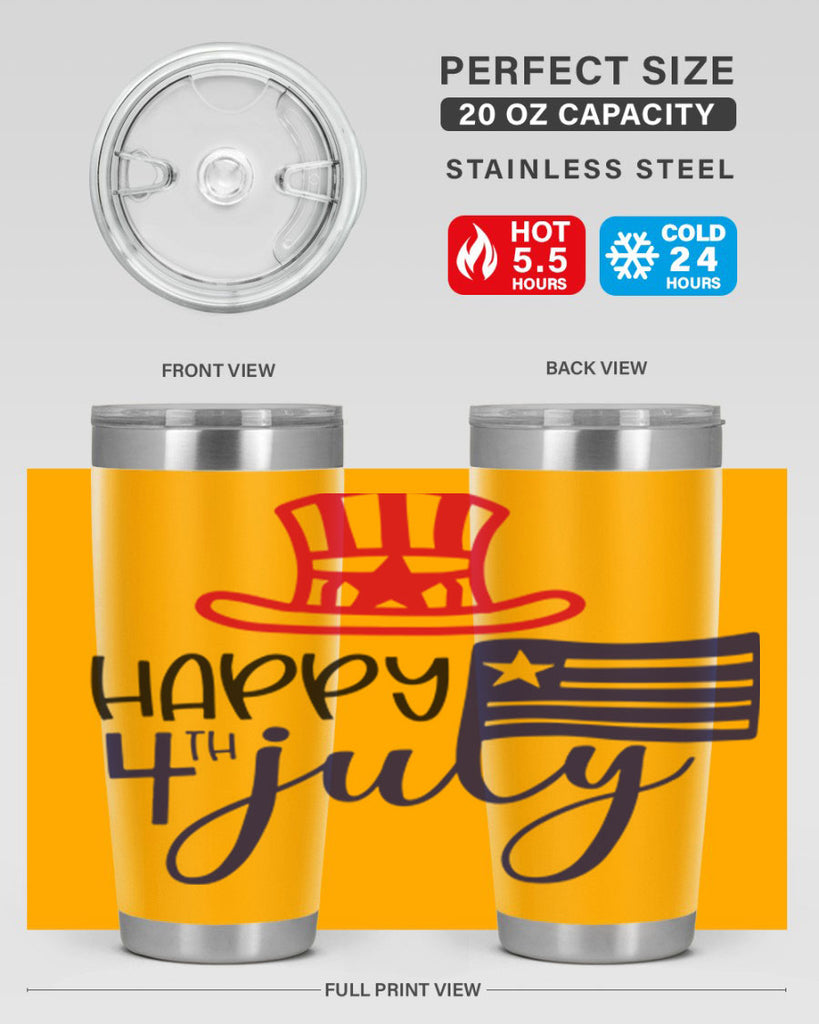Happy th July Style 152#- Fourt Of July- Tumbler