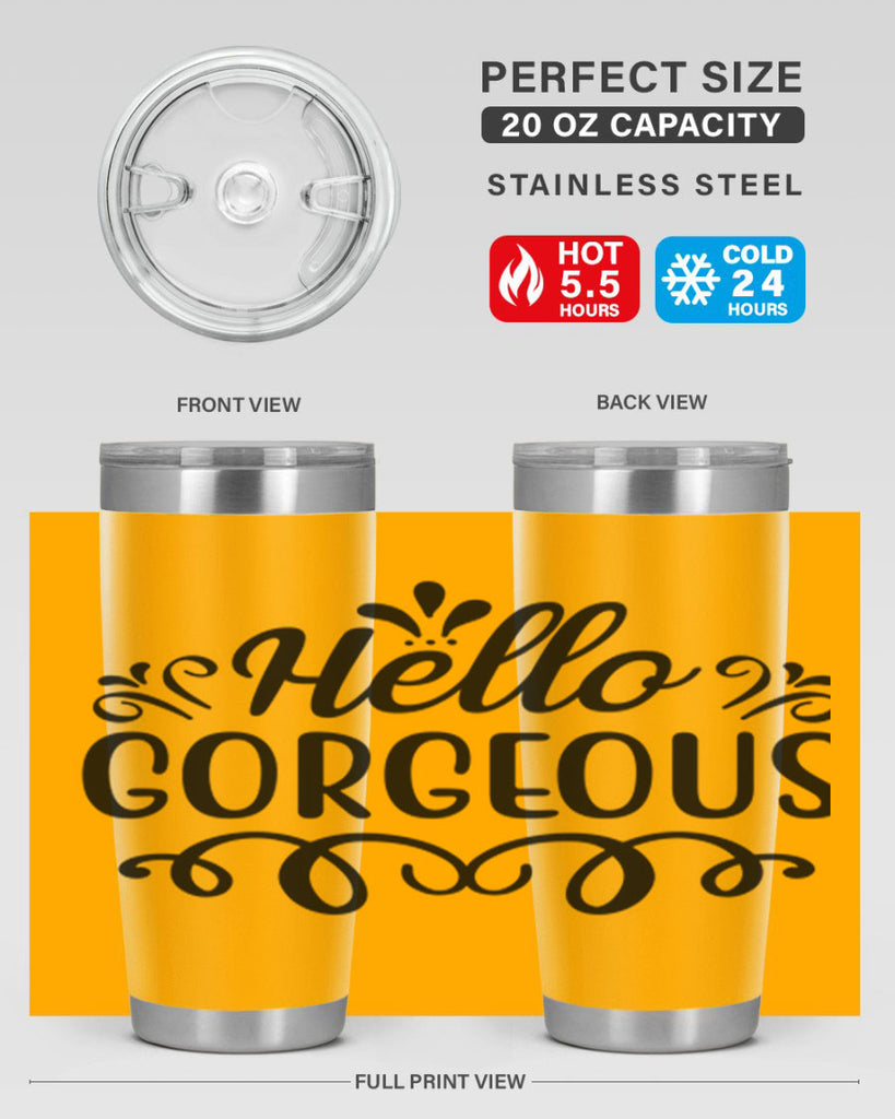 Hello Gorgeous 103#- fashion- Cotton Tank