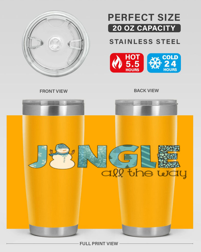 Jingle all the way 279#- winter- Tumbler