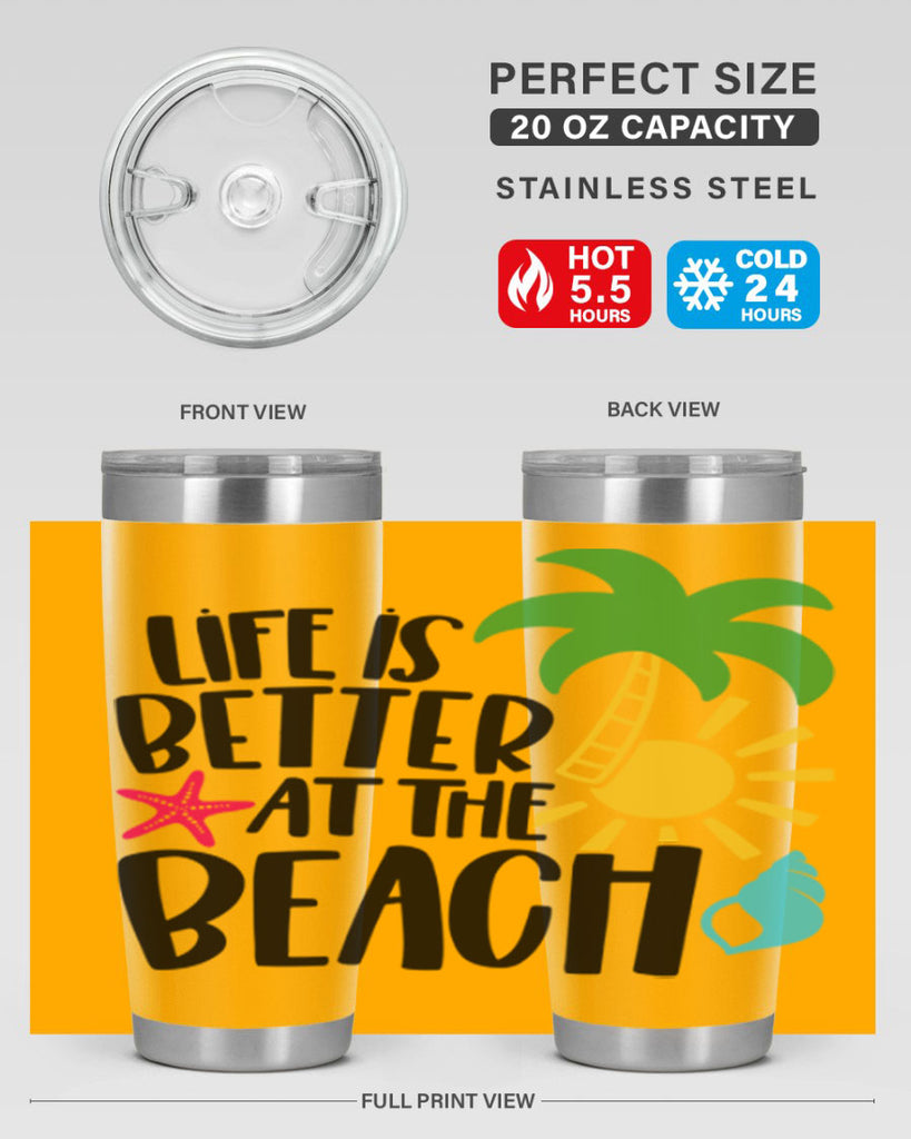 Life Is Better At The Beach Style 34#- summer- Tumbler