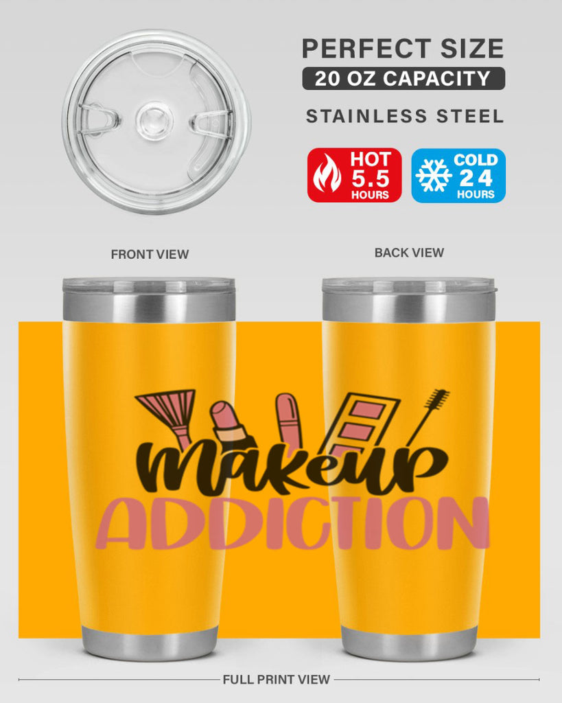 Makeup Addiction Style 54#- make up- Tumbler