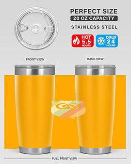 Owl Retro Style Vintage A TurtleRabbit 15#- owl- Tumblers