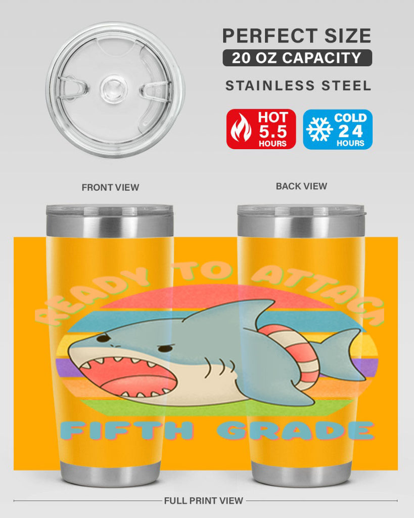 Ready to Attack 5th Grade 21#- 5th grade- Tumbler
