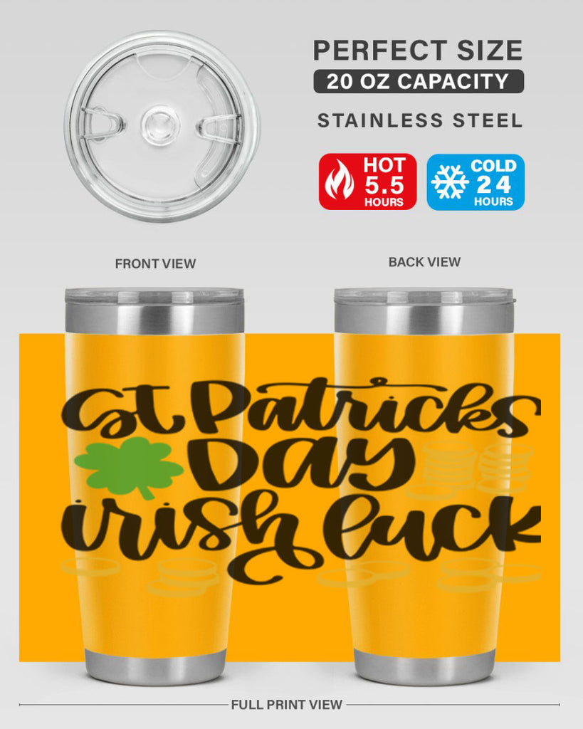 St Patricks Day Irish Luck Style 28#- St Patricks Day- Tumbler