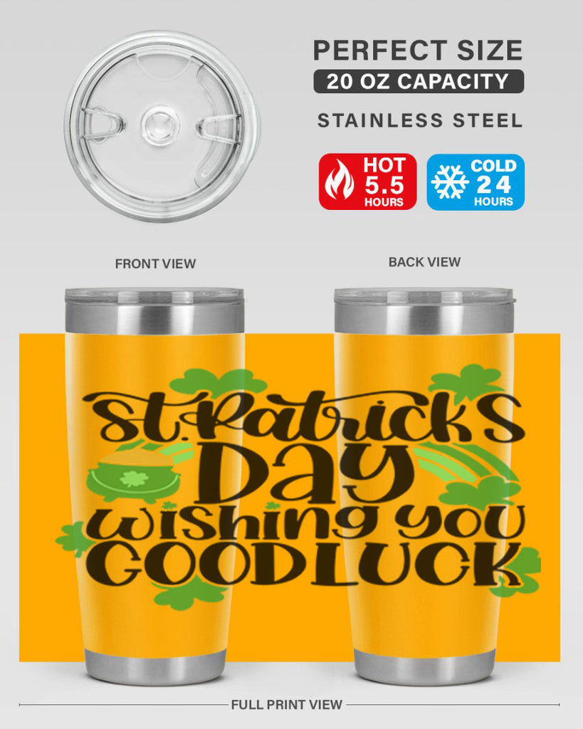 St Patricks Day Wishing You Good Luck Style 27#- St Patricks Day- Tumbler