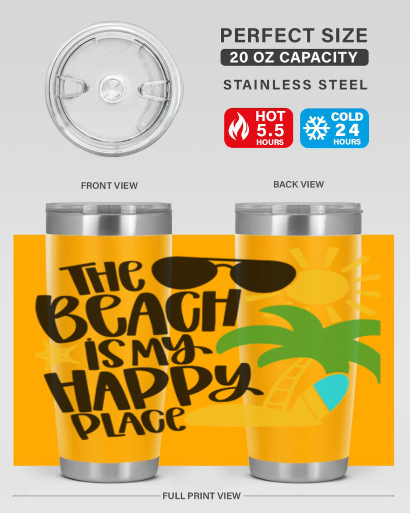 The Beach Is My Happy Place Style 12#- summer- Tumbler