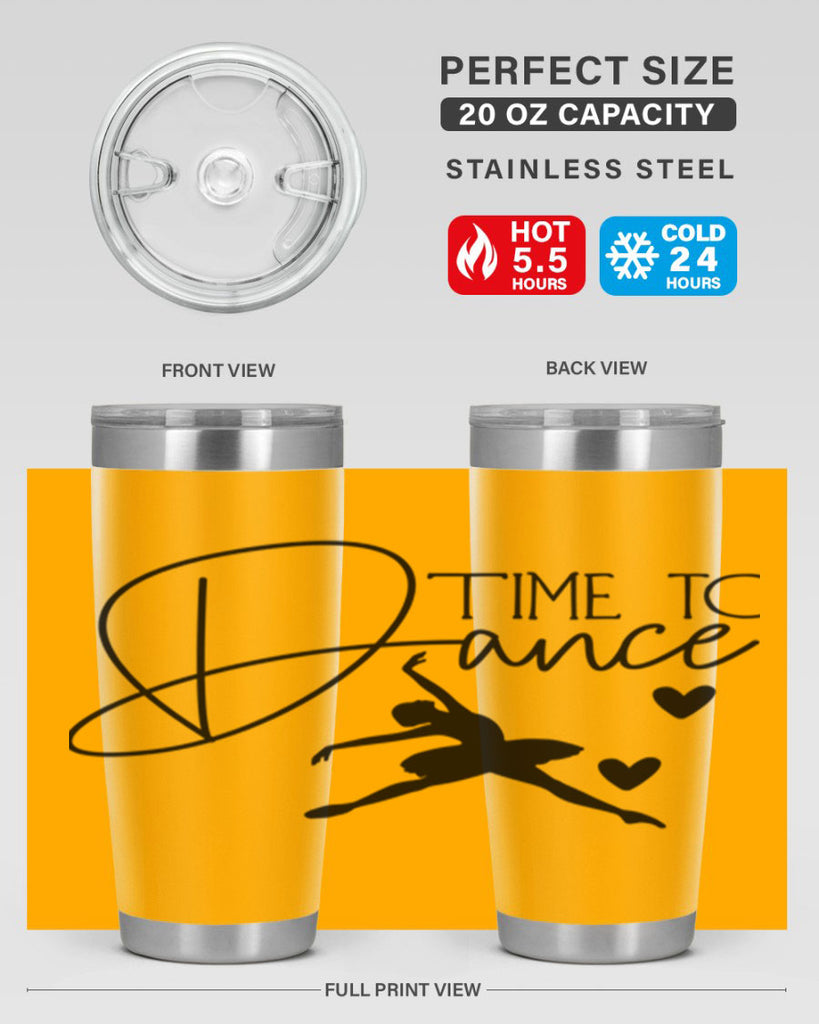 Time to Dance 85#- ballet- Tumbler