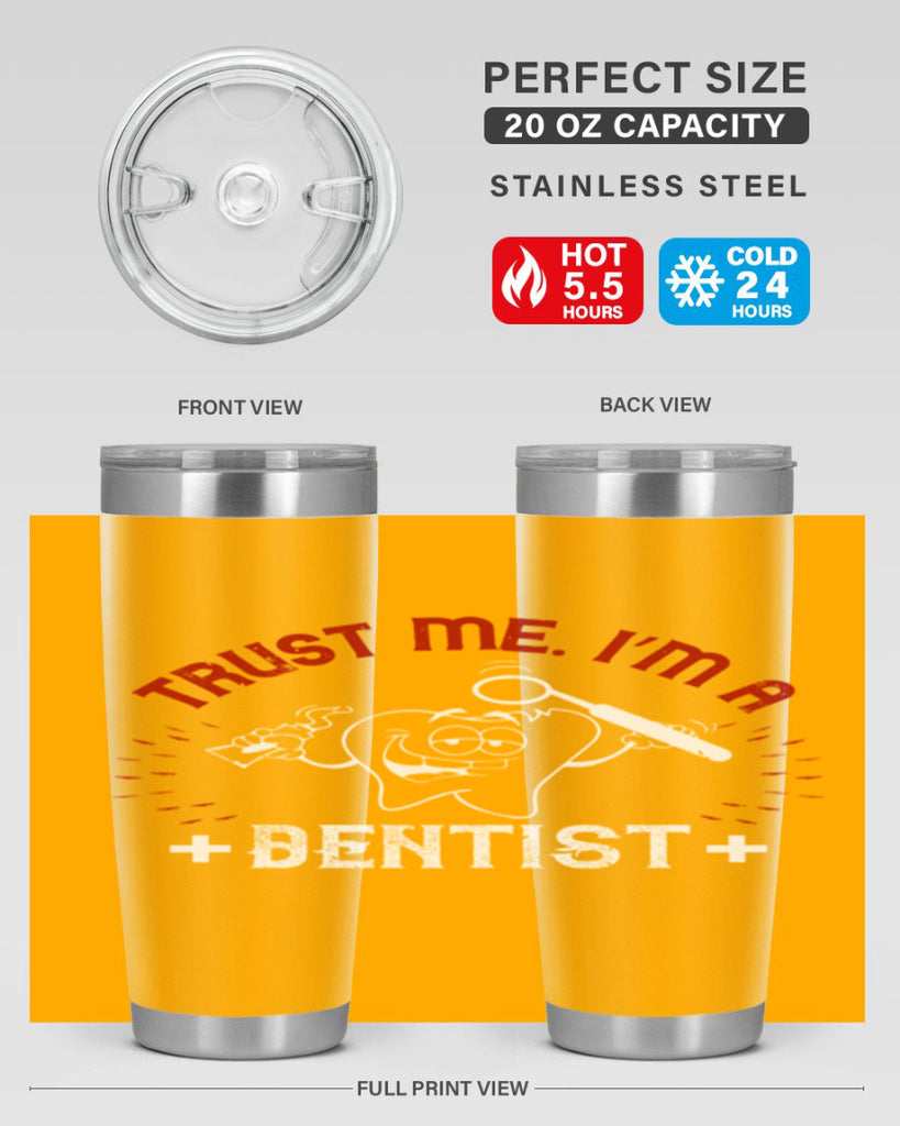 Trust me im dentist Style 10#- dentist- tumbler