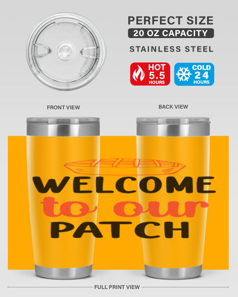 Welcome to our patch 634#- fall- Tumbler