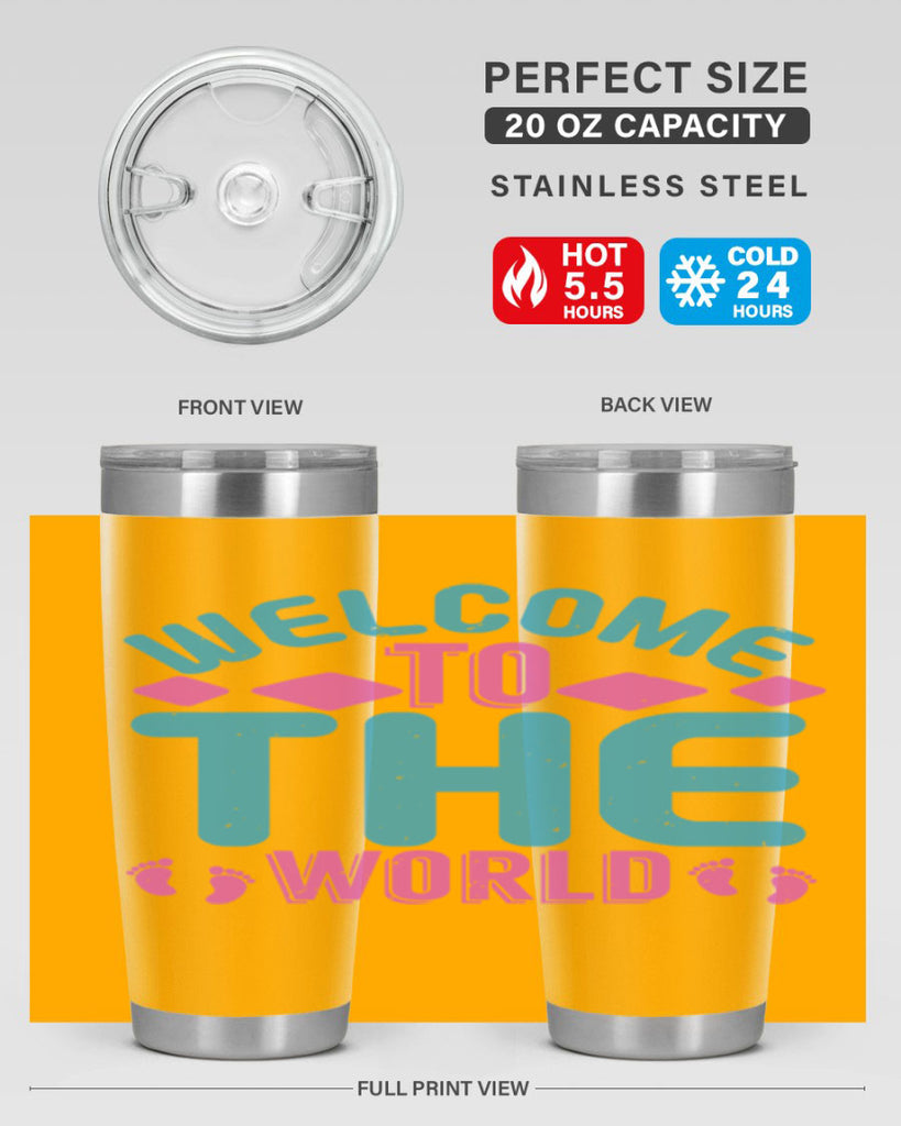 Welcome to the world Style 162#- baby- tumbler