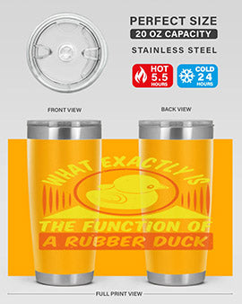 What exactly is the function of a rubber duck Style 10#- duck- Tumbler