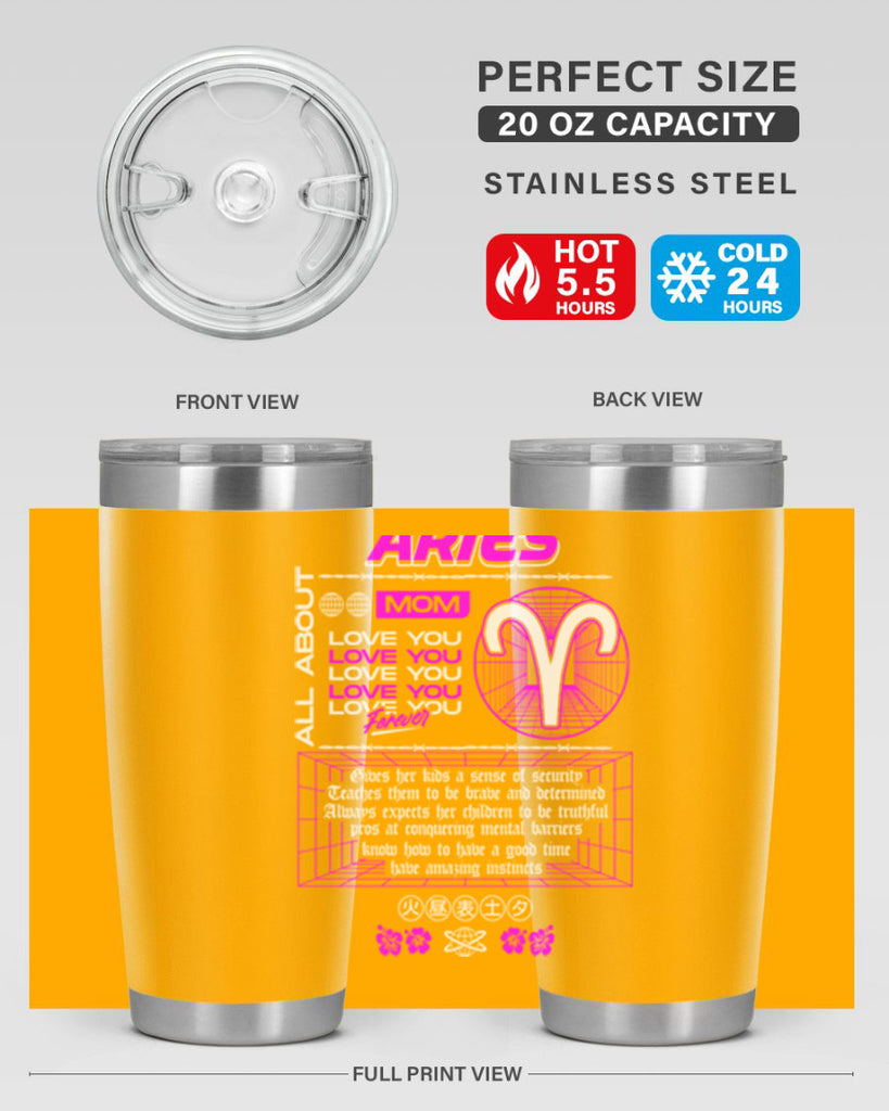 aries 138#- zodiac- Tumbler