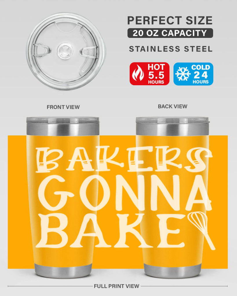 bakers gonna bake 58#- kitchen- Tumbler