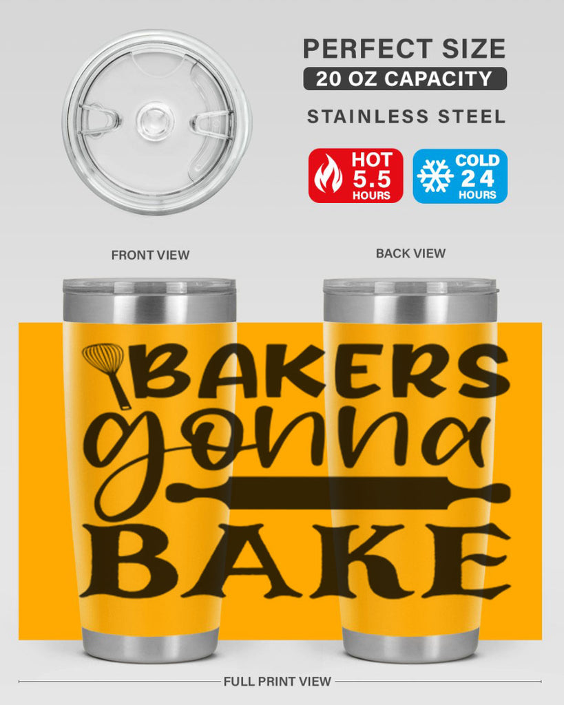 bakers gonna bake 5#- kitchen- Tumbler
