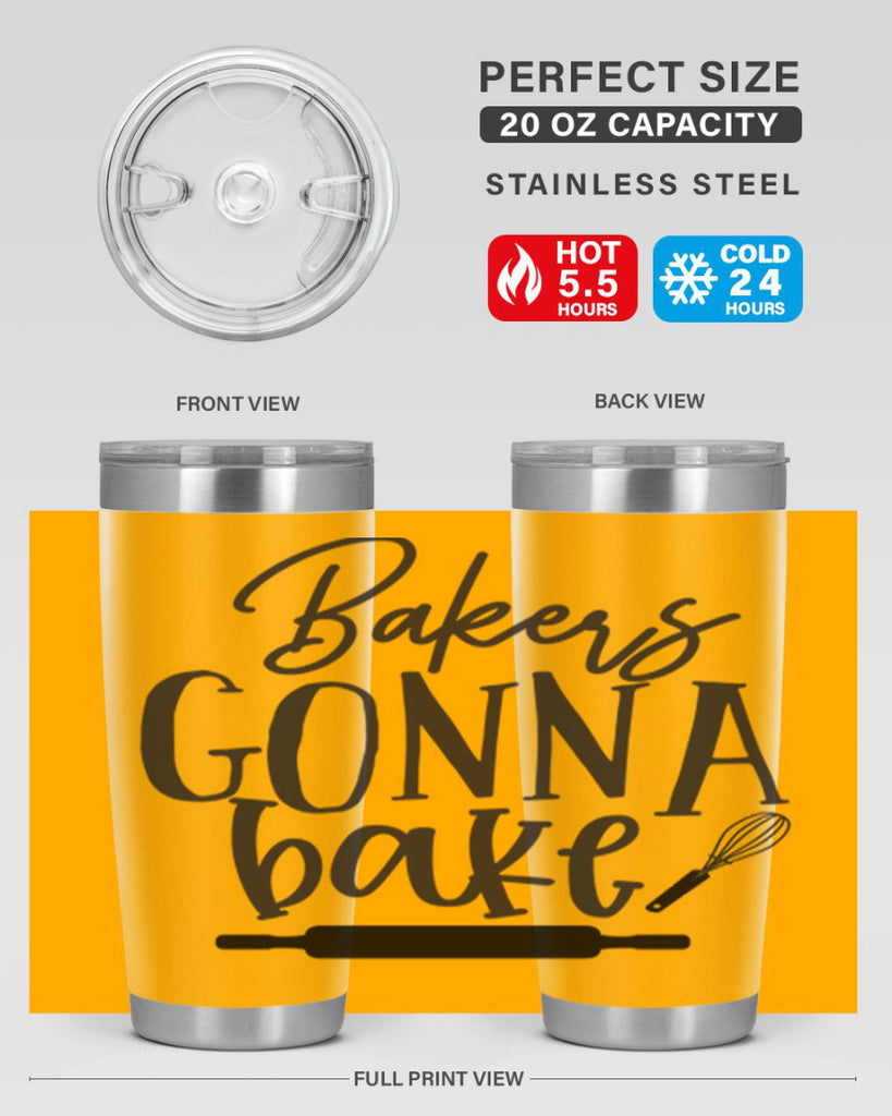 bakers gonna bake 6#- kitchen- Tumbler