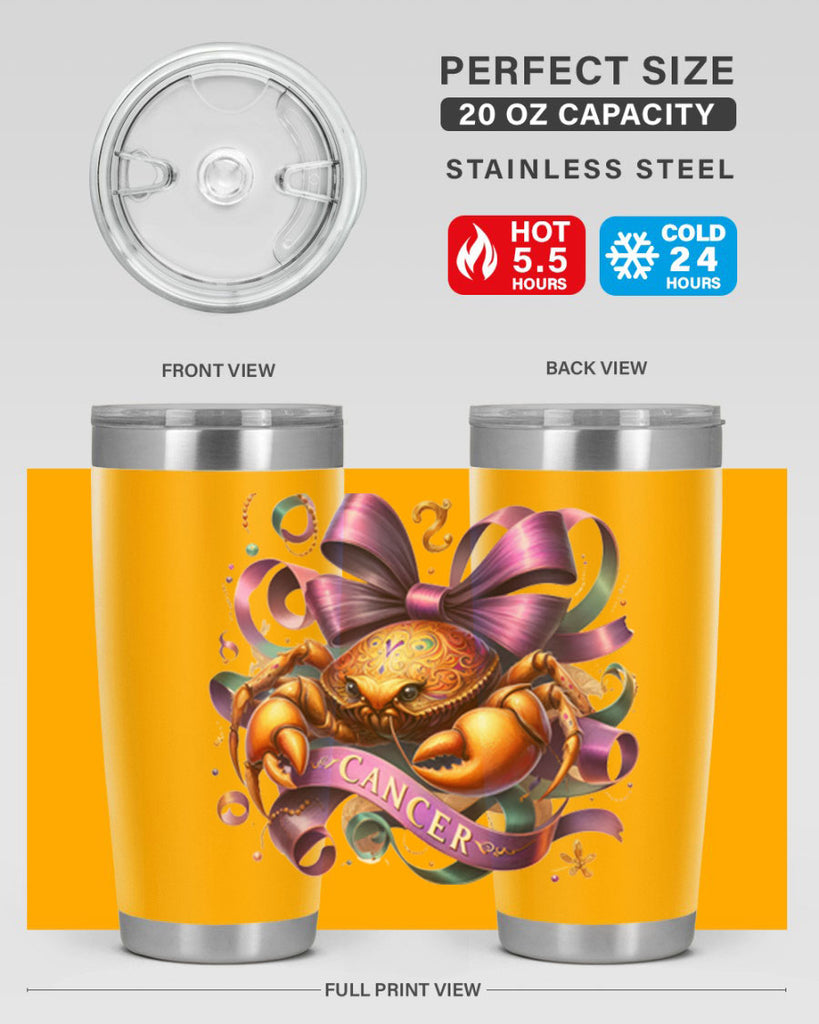 cancer 173#- zodiac- Tumbler
