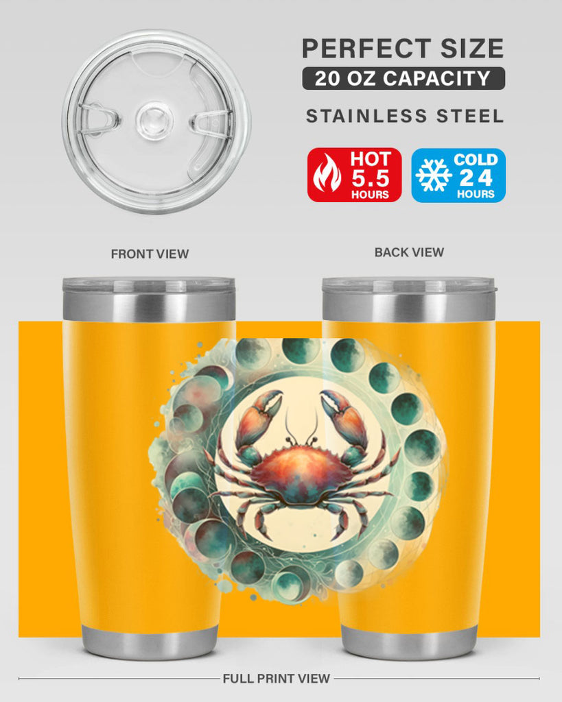 cancer 179#- zodiac- Tumbler