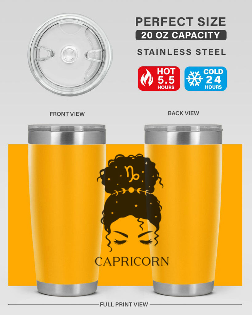 capricorn 204#- zodiac- Tumbler