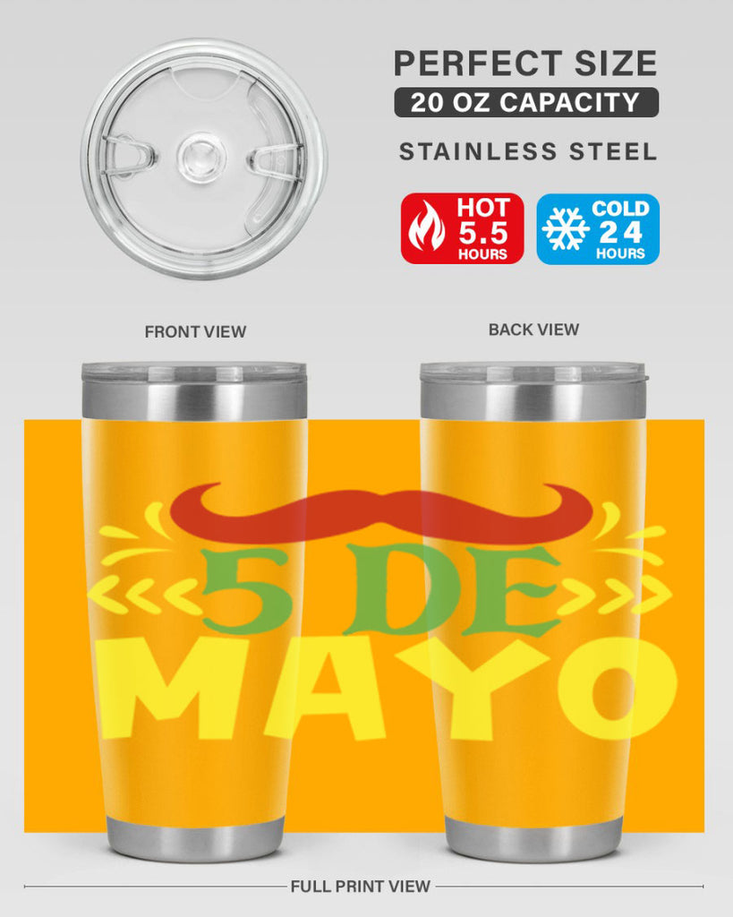 de mayo 5#- cinco de mayo- Tumbler