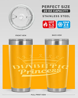 diabetic princess Style 42#- diabetes- Tumbler