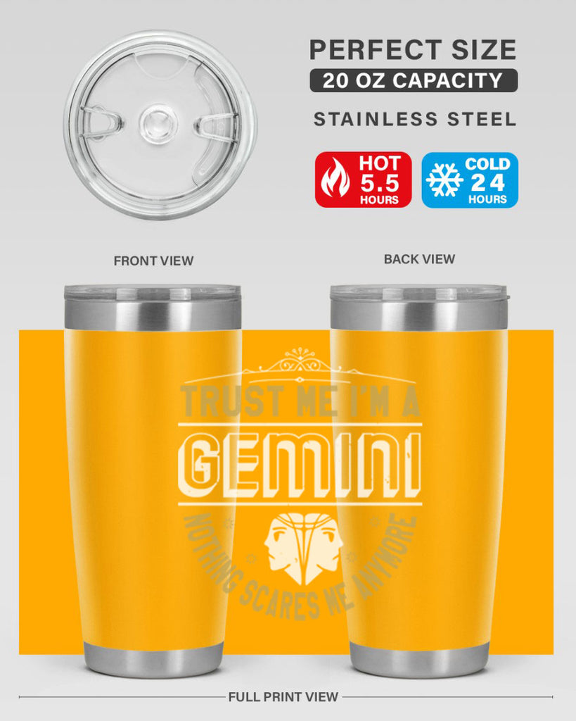 gemini 245#- zodiac- Tumbler