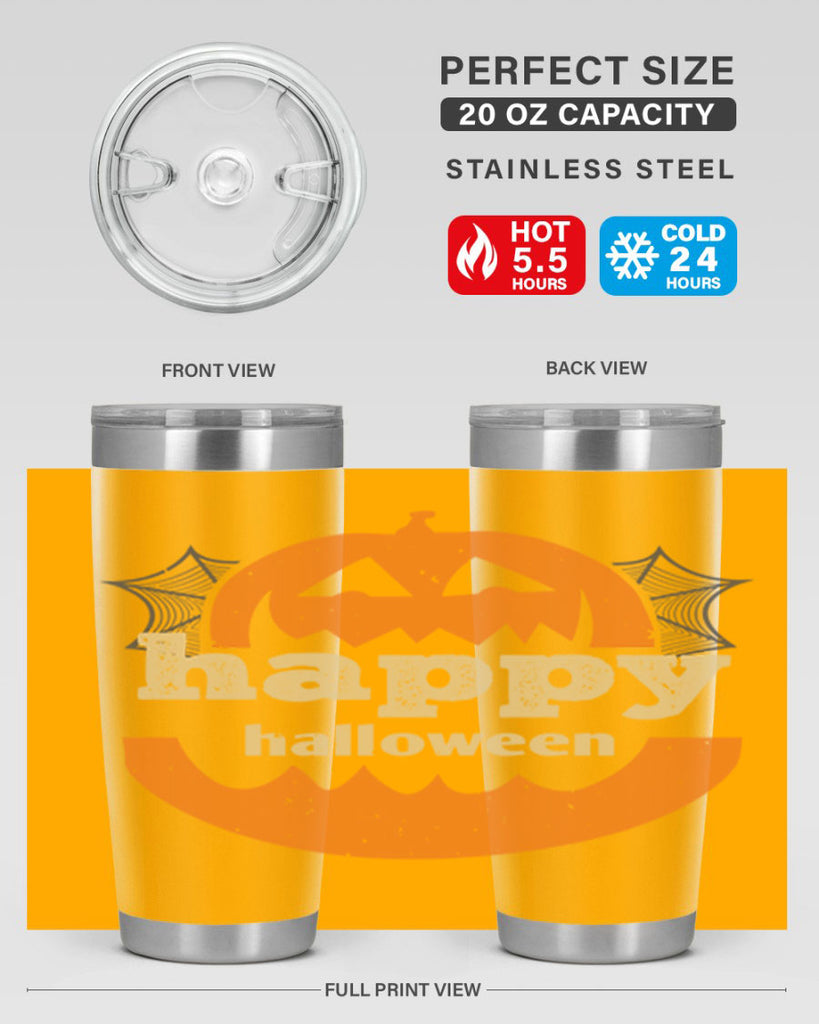 happy halloween 153#- halloween- Tumbler